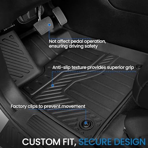 Floor Mats for Honda Pilot 2023-2026 7&8 Seats, with Cargo Mat - Image 2