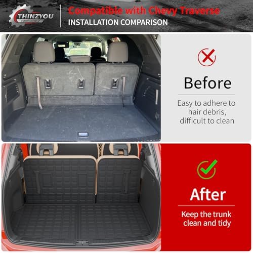 Cargo Mat for 2024-2026 Chevrolet Traverse (NOT Limited) - Image 2