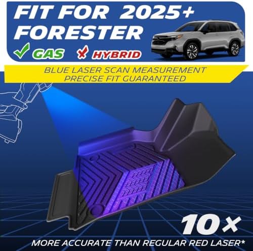 Michelin Vehicle Mats for 2025-2026 Subaru Forester Gas (4 Piece) - Image 4