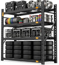 CAMMOO 6000LBS Heavy Duty Storage Shelves, 61''W x 24''D x 72''H by CAMMOO