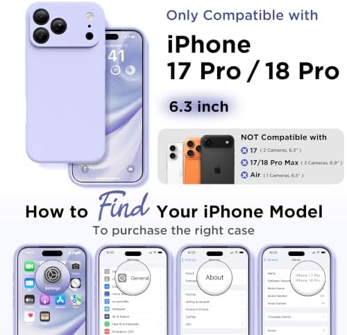 GolbinBox Magnetic for iPhone 18 Pro Case/17 Pro Case, Lilac - Image 2