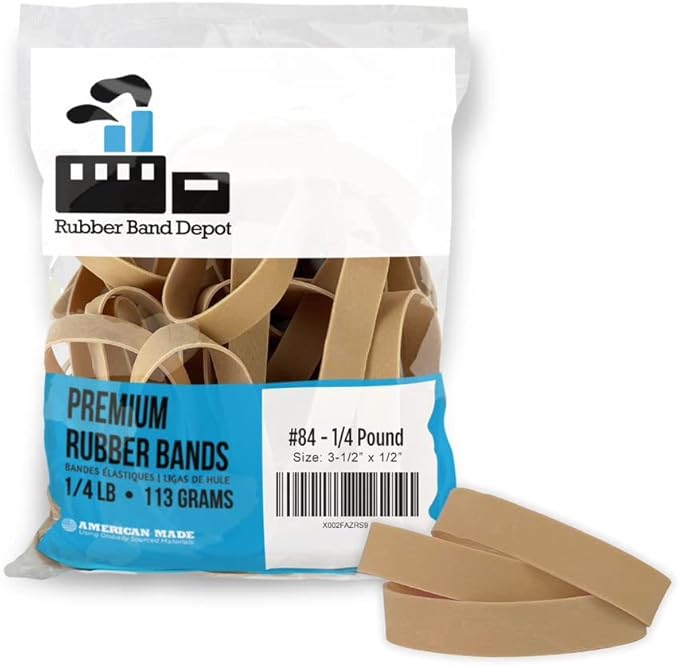 Rubber Band Depot, Size #84 by The+Office-Pros