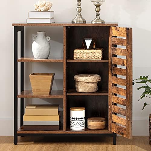 VASAGLE Buffet Cabinet, Sideboard, 1 Doors, 27.6 x 11.8 x 31.9 Inches - Image 6