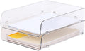 Gagee 2 Pack Paper Organizer for Desk, Office Desk Organizer for Notes by Gagee