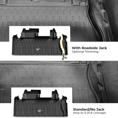 3W Cargo Liner Custom Fit for Toyota Sienna 2021-2026, TPE Trunk Mat - Image 3