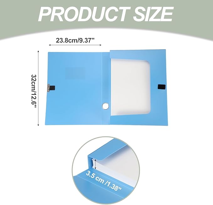 M&G File Organizer Box, 12.6 x 9.37 x 1.38 Inch - Image 2