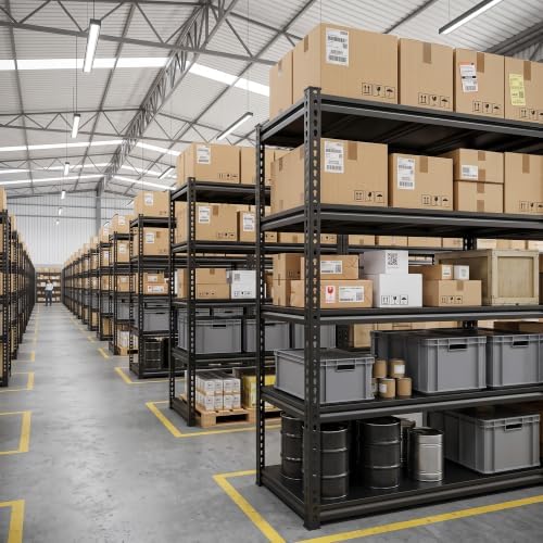 REIBII 72" H Garage Shelving Load 2500Lbs for Homeowners and Commercial Use - Image 4