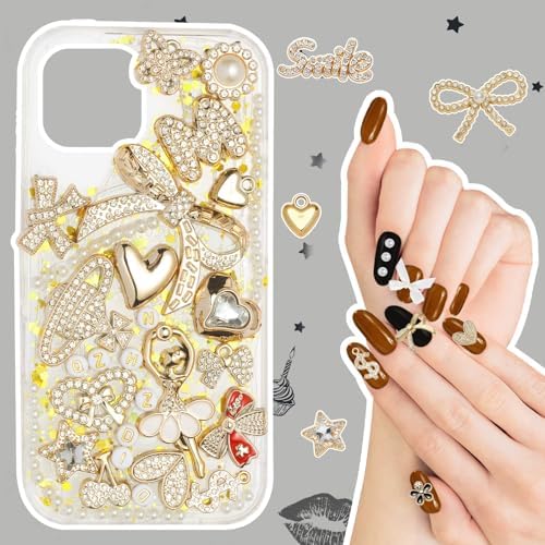 EIiovcnya 2380 Pcs Junk Case Charms Kit - DIY Phone Charms & Nail Art - Image 6