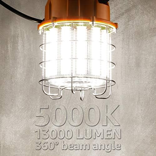 LEONLITE 100W LED Temporary Work Light, 5000K with Surge Protector - Image 2