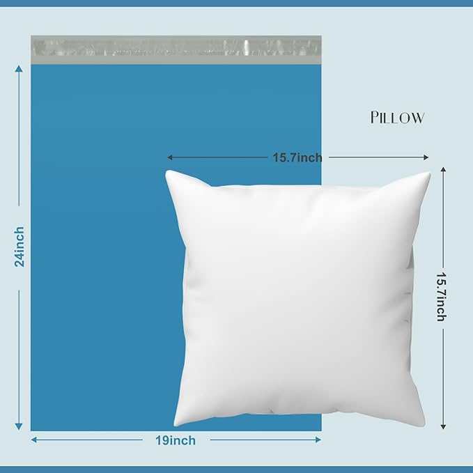 Metronic Large Poly Mailers 19x24 100Pcs, Strong Adhensive Shipping Bags - Image 2
