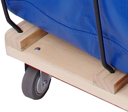 Basket Trucks, Service Carts Blue 16 Bushel Knock Down Truck, 20.0 cu. ft - Image 4