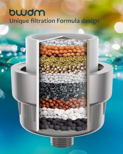 Shower Filter Brushed Nickel Remove Chlorine softer hair and skin - Image 2