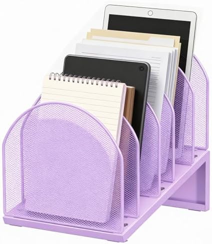 gianotter Desktop File Organizer with 5 Compartments by gianotter