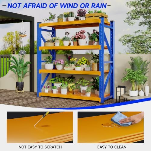 Heavy‑Duty Metal Garage Shelving Unit, 3000 LBS Total Load Capacity - Image 4