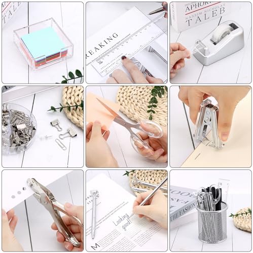 17 IN 1 Office Desk Organizer Set for Back to School Supplies Accessories - Image 5