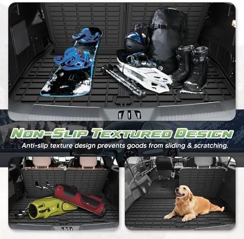 Cargo Liner for Lincoln Aviator 2020-2025 2026, All Weather Cargo Mats for Aviator Accessories, Heavy Duty TPE Trunk Mat, Car Accessories - Image 6