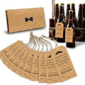 STOFINITY Groomsmen Proposal Shot Tags, 8 Groomsman and 2 Best Man Cards by Stofinity