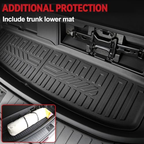 Floor Mats for 2020-2025 Hyundai Palisade 7/8-Seat Accessories - Image 6