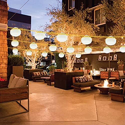 New Upgrade 50FT Construction String Lights LED Industrial Grade 3Prong - Image 7