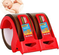 2-Pack No Noise Brown Packing Tape with Dispenser,2.7mil x 1.88" x 55Yds Heavy Duty Noiseless Packing Tape,Tan Packaging Tape for Shipping, Industrial Grade Moving Tape for Boxes COSIMIXO by COSIMIXO