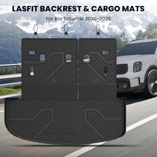 LASFIT Cargo Mats for Kia Telluride 2025 2024 2023 2022 2021 2020 - Image 2