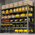 65" W Garage Shelving Heavy Duty, 6 Tier Garage Shelves, Adjustable Storage Shelving Unit, Commercial Metal Shelf for Warehouse, Pantry by PMKES
