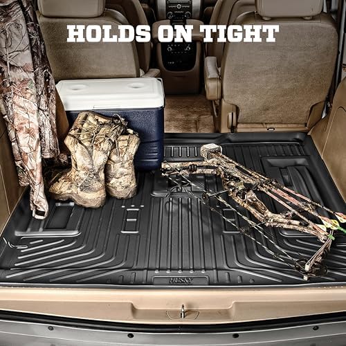 Husky Liners Weatherbeater Cargo Liner | Fits 2017-2022 Honda CR-V (Excludes Hybrid) (w/Adjustable Cargo Position Upper Level) | Cargo, 1-pc. Black - 24401 - Image 6
