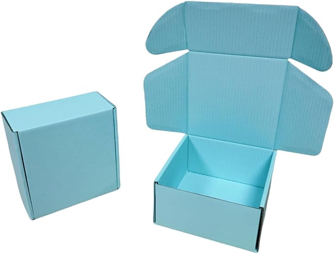 15 Pcs 6 x 6 x 3 inches Corrugated Cardboard Gift Boxes Recyclable Shipping - Image 6