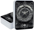 Large Metal Tins Box-7.1” x4.7”x2“ Rectangular Empty Storage Box With Lid Decorative Organizer Storage Tin Case For Office/Cookie/Candy/Jewelry/Photo/Letter-Wall Clock by Unknown
