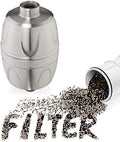 Aqua Elegante Chlorine Shower Water Filter - Brushed Nickel by AquaElegante