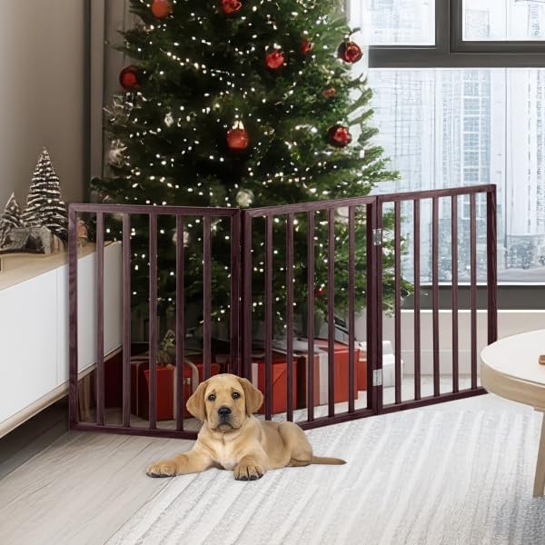 3-Panel Indoor Foldable Dog Fence - Image 8