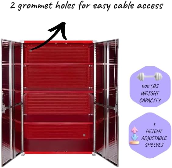 Heavy Duty Storage Solid Stainless Steel Cabinet - Image 4