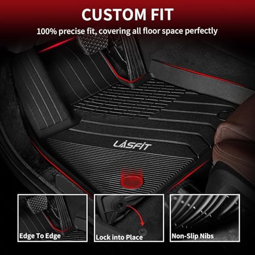 LASFIT Floor Mats for BMW X6 G06 2020-2026 2027 - Image 3