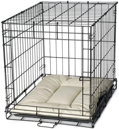 Pet Dreams Dog Crate Pad - Washable Kennel Mat, Crate Pads for Dog Cages, Non-Toxic, Flat Indoor Cat Bed, Fits iCrate 18, 24, 30, 36, 42, 48 Inches (Cream, XL 42 Inch) - Image 4