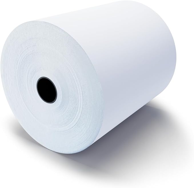 Phenol Free Thermal Paper 3 1/8 x 230 Receipt Rolls fits all Clover POS Cash by PosPaperRoll