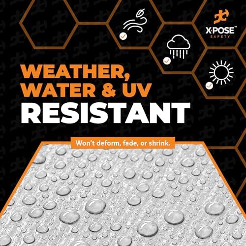 12' x 30' Super Heavy Duty 16 Mil Silver/Brown Poly Tarp Cover - Thick Waterproof, UV Resistant, Rip and Tear Proof Tarpaulin with Grommets and Reinforced Edges - by Xpose Safety - Image 5