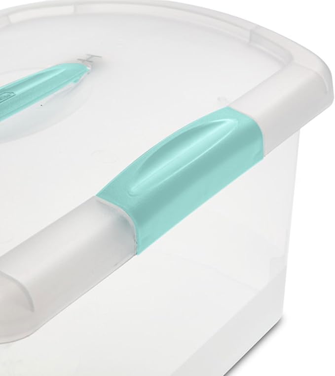 Sterilite Medium Nesting ShowOffs, Stackable Small Storage Bin - Image 9