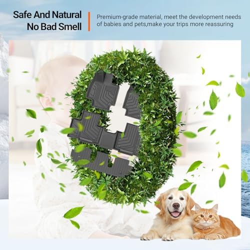 powoq Floor Mats Cargo Mat Compatible with 2020-2026 Toyota Highlander - Image 6