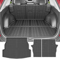 powoq Cargo Mat & Backrest Mats Compatible with 2019-2025 Toyota RAV4 by powoq