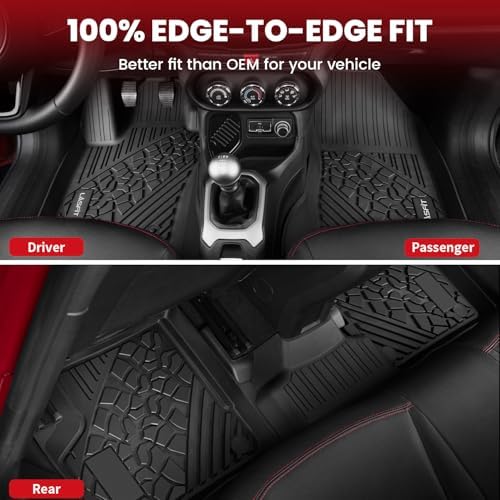 LASFIT Floor Mats for Jeep Renegade 2015-2023 - Image 5