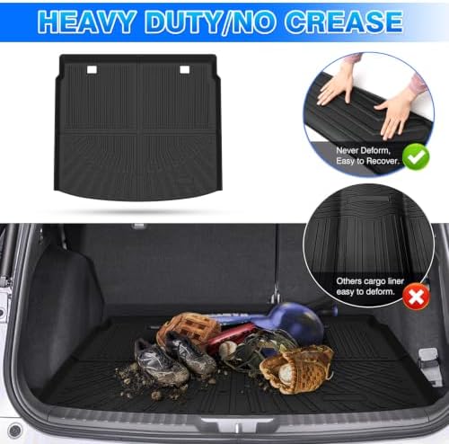 CRV Cargo mat - Trunk Mat for Honda CRV 2023-2026 (Include Hybrid), All Weather Trunk Mat for CRV Accessories, Heavy Duty Rubber Mats, Car Accessories - Image 5