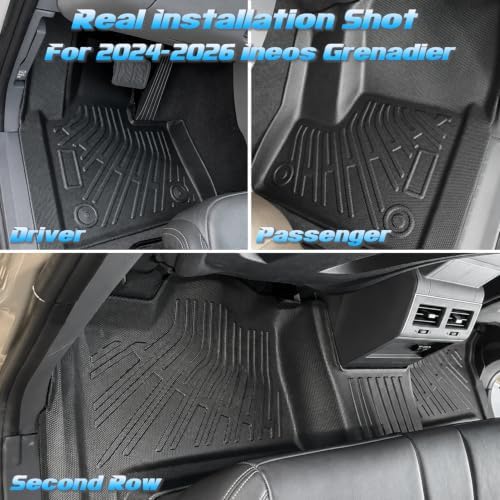 Floor Mats for Ineos Grenadier(Not Fit for Quartemaster Model) 2024-2026 - Image 2