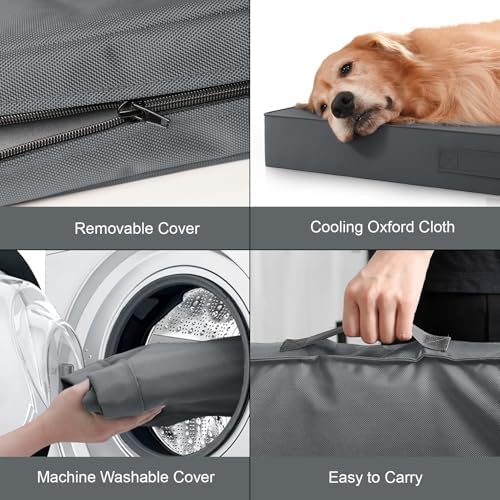 Waterproof Orthopedic Dog Crate Bed for Small Dogs & Cats - Image 6