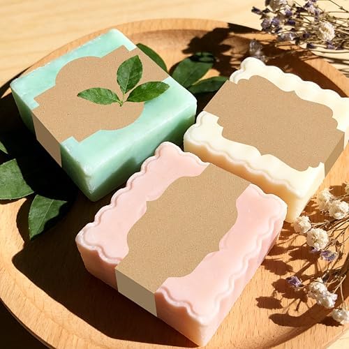 Brown Blank Kraft Soap Labels (Without Decoration) - Image 5