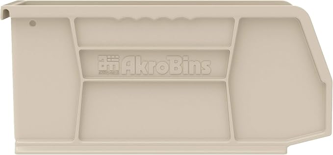 Akro-Mils 30237 AkroBins Plastic Storage Bins, Space-Saving Stackable Bins - Image 4