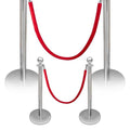 Stainless Steel Stanchions by Unknown