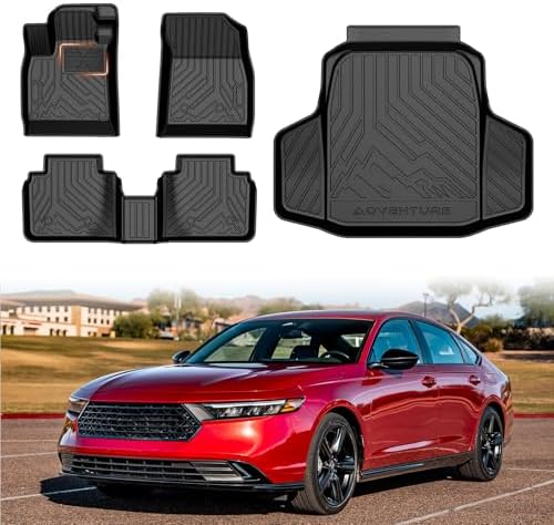 Floor Mat & Cargo Liner for Honda Accord 2023-2026 Gasoline & Hybrid by Mixsuper
