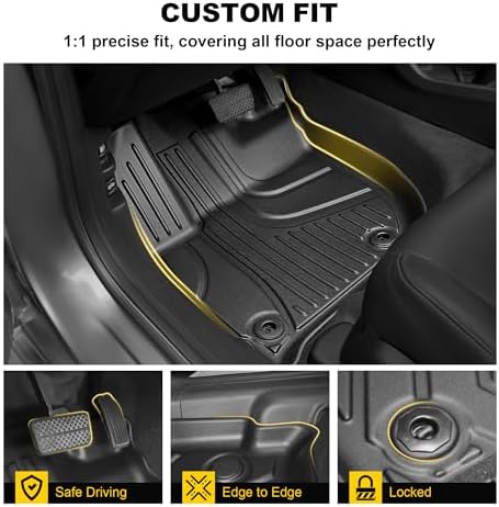 Floor Mats for Honda HRV 2016 2017 2018 2019 2020 2021 2022 - Image 4