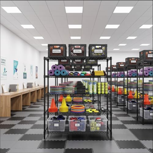 REIBII Storage Shelves, 3200LBS Heavy Duty&Adjustable Height for Garage - Image 4