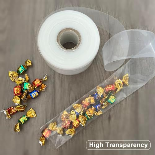 2 Mil Poly Tubing Roll for Packaging and Safe Storage of Food,2.4"Wx270'L - Image 4